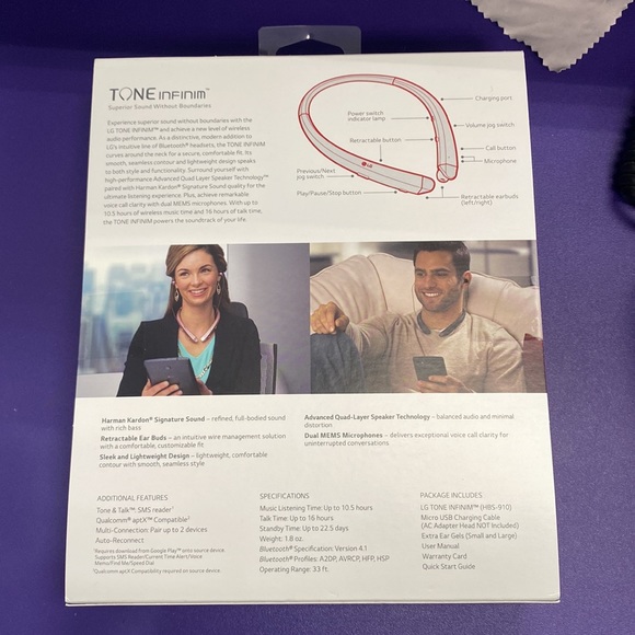 LG TONE INFINIM - Picture 2 of 3